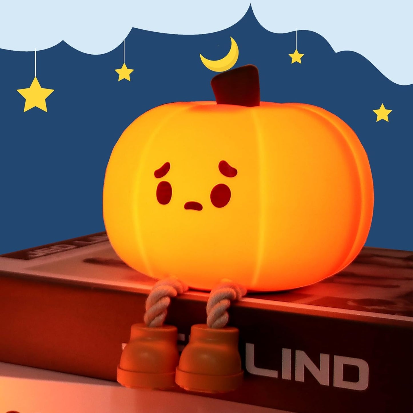 Charming Pumpkin Glow Light